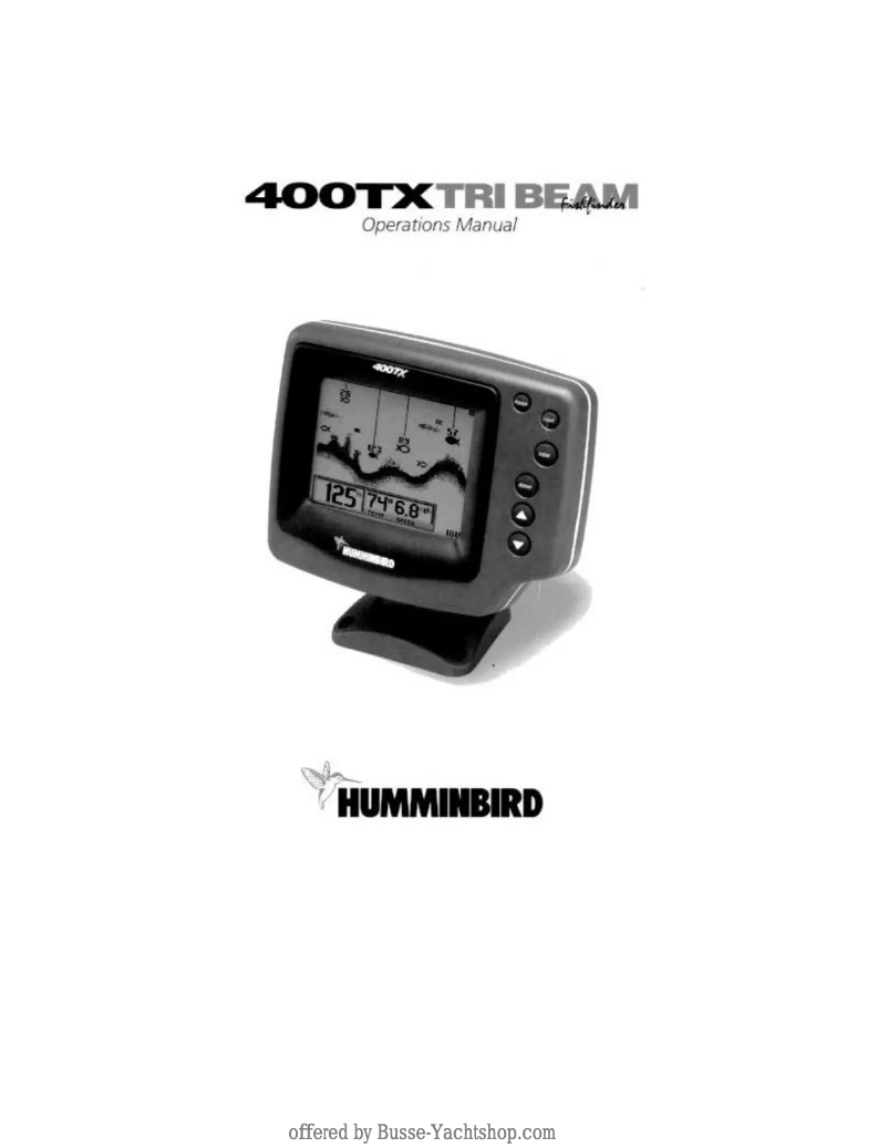 Image de la première page du manuel de l'appareil 450TX