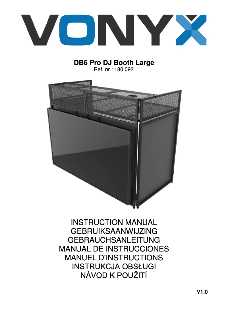 Imagen de la primera página del manual del dispositivo DB6