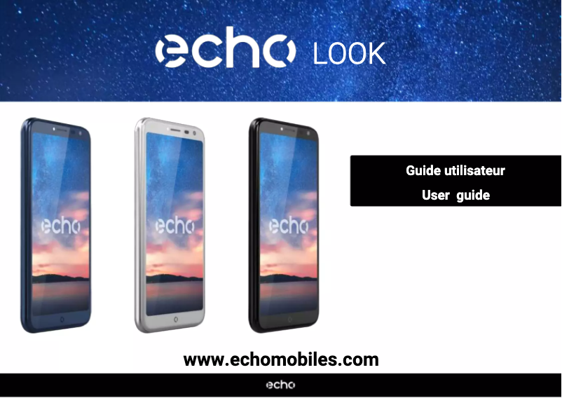 Page 1 de la notice Manuel utilisateur Echo Look