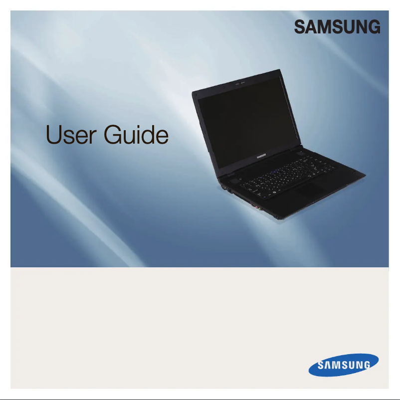 Page n°1 - Manuel utilisateur Samsung NP-P560E