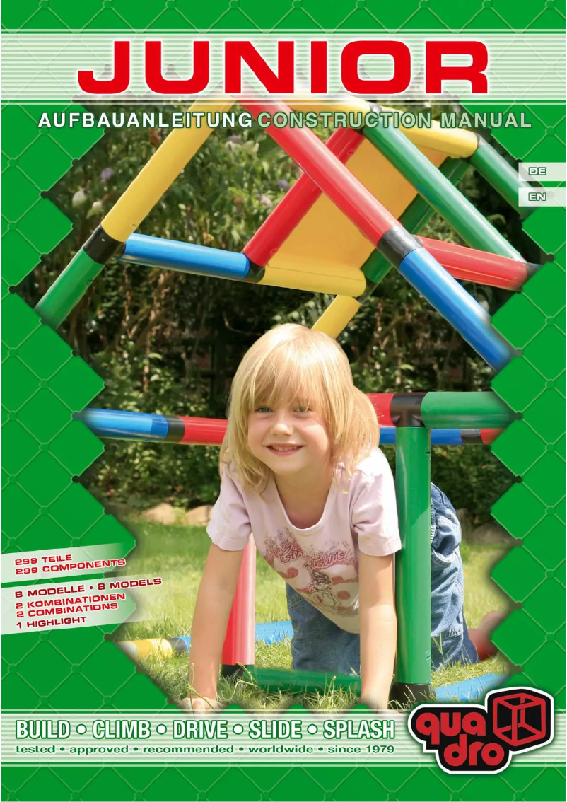 Image de la première page du manuel de l'appareil Junior