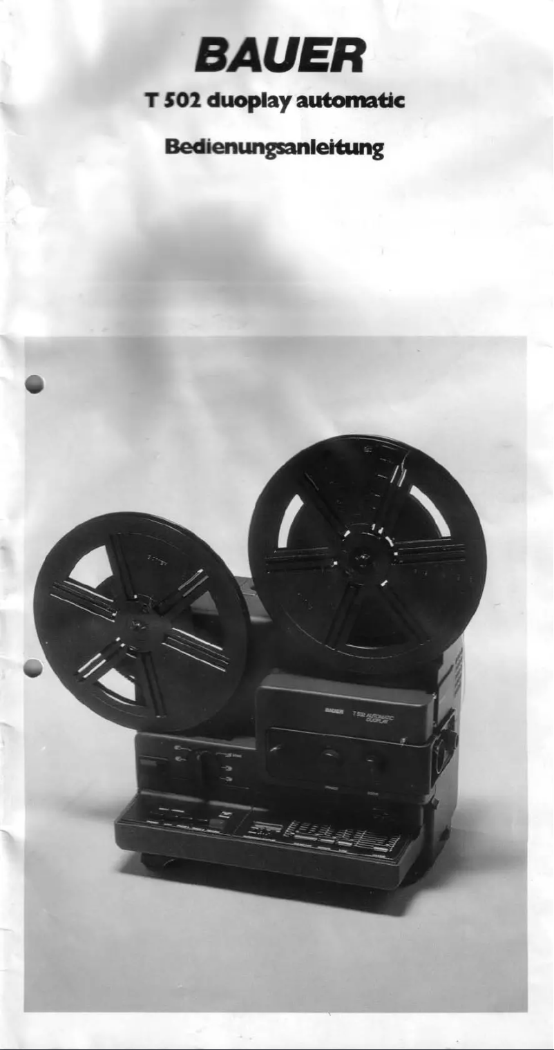 Page n°1 - Manuel utilisateur Bauer T502 Duoplay Automatic