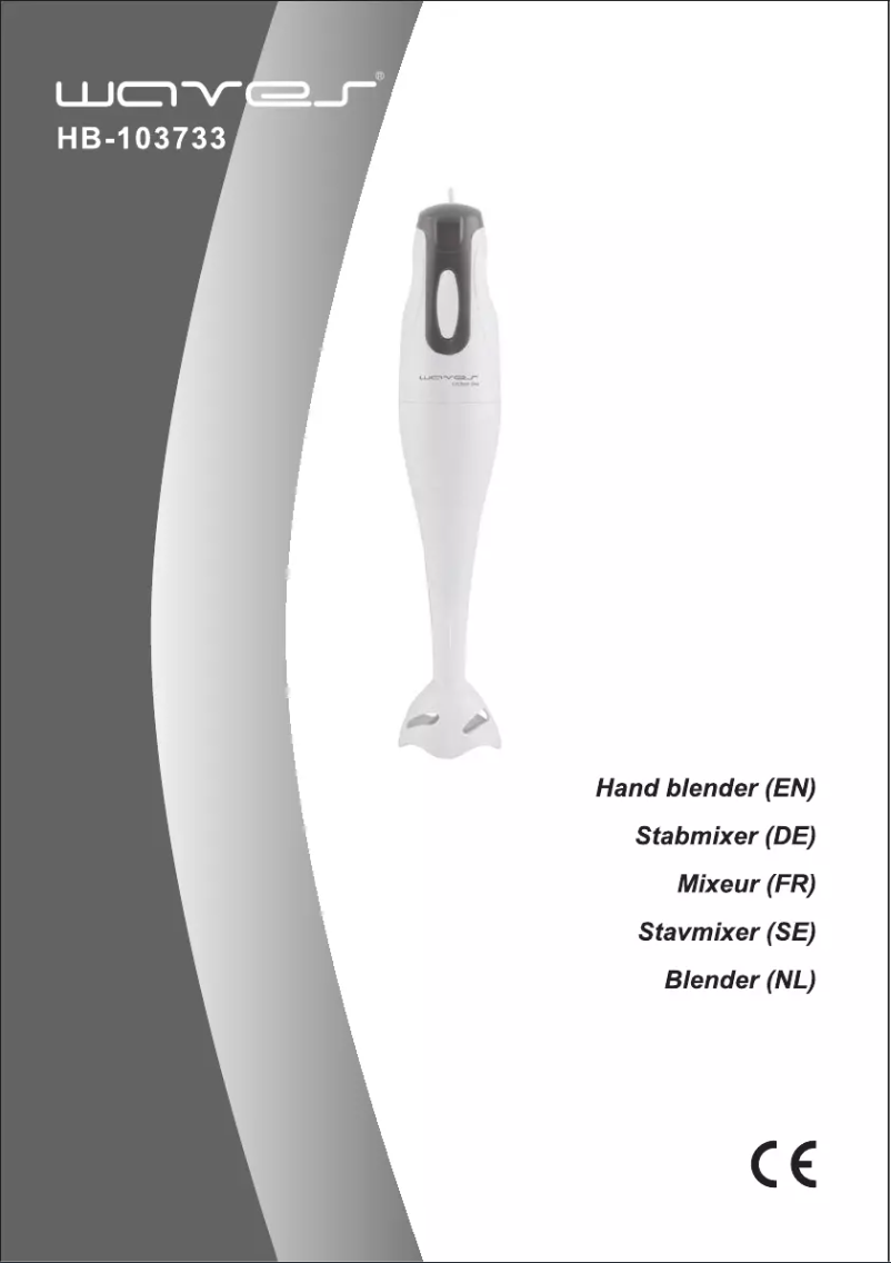 Page n°1 - Manuel utilisateur Waves HB-103733