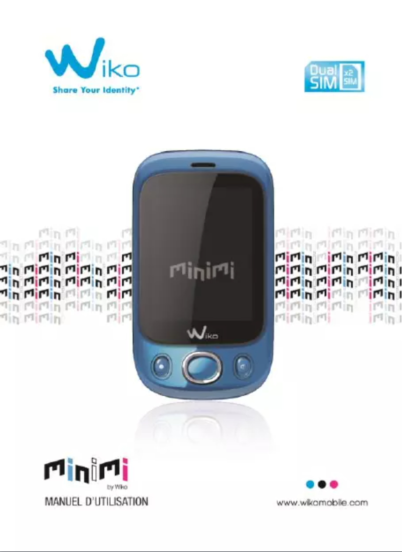 Page n°1 - Manuel utilisateur Wiko Minimi
