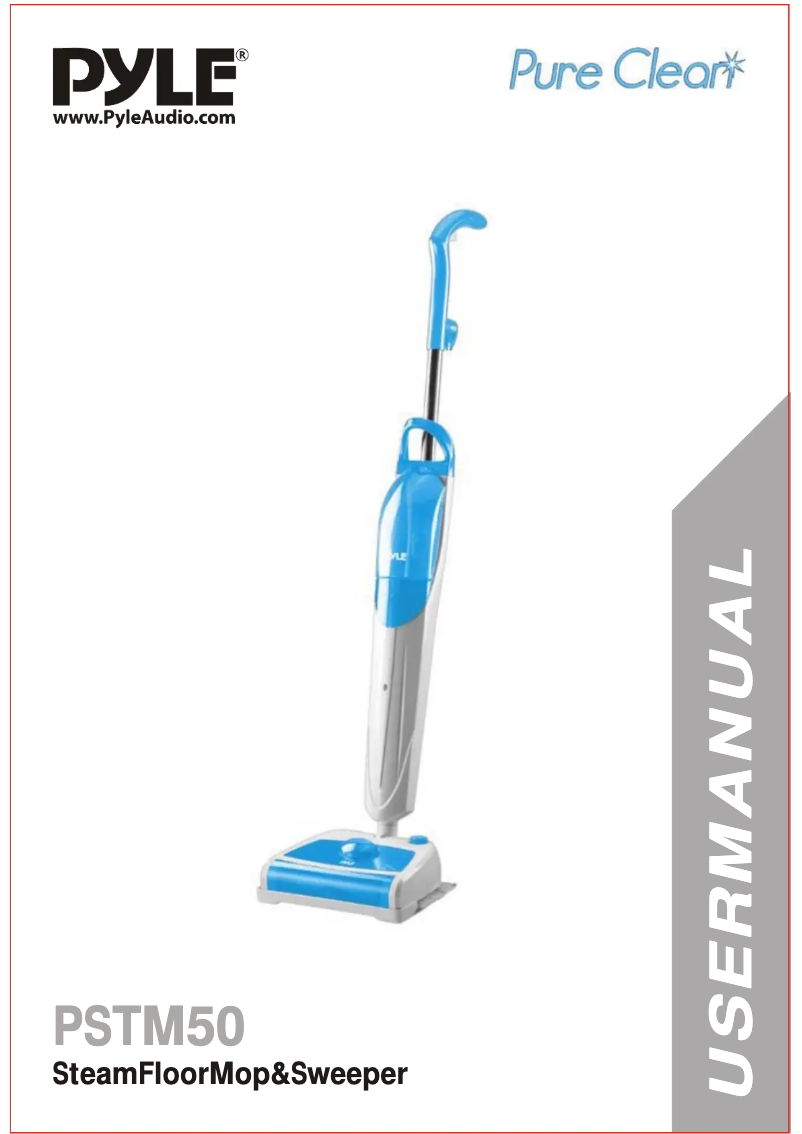 Image de la première page du manuel de l'appareil Pure Clean PSTM50