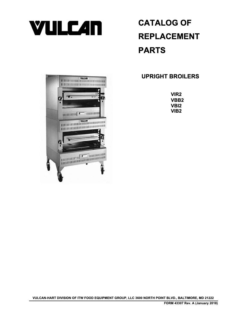 Page n°1 - Catalogue Vulcan VBB1SF