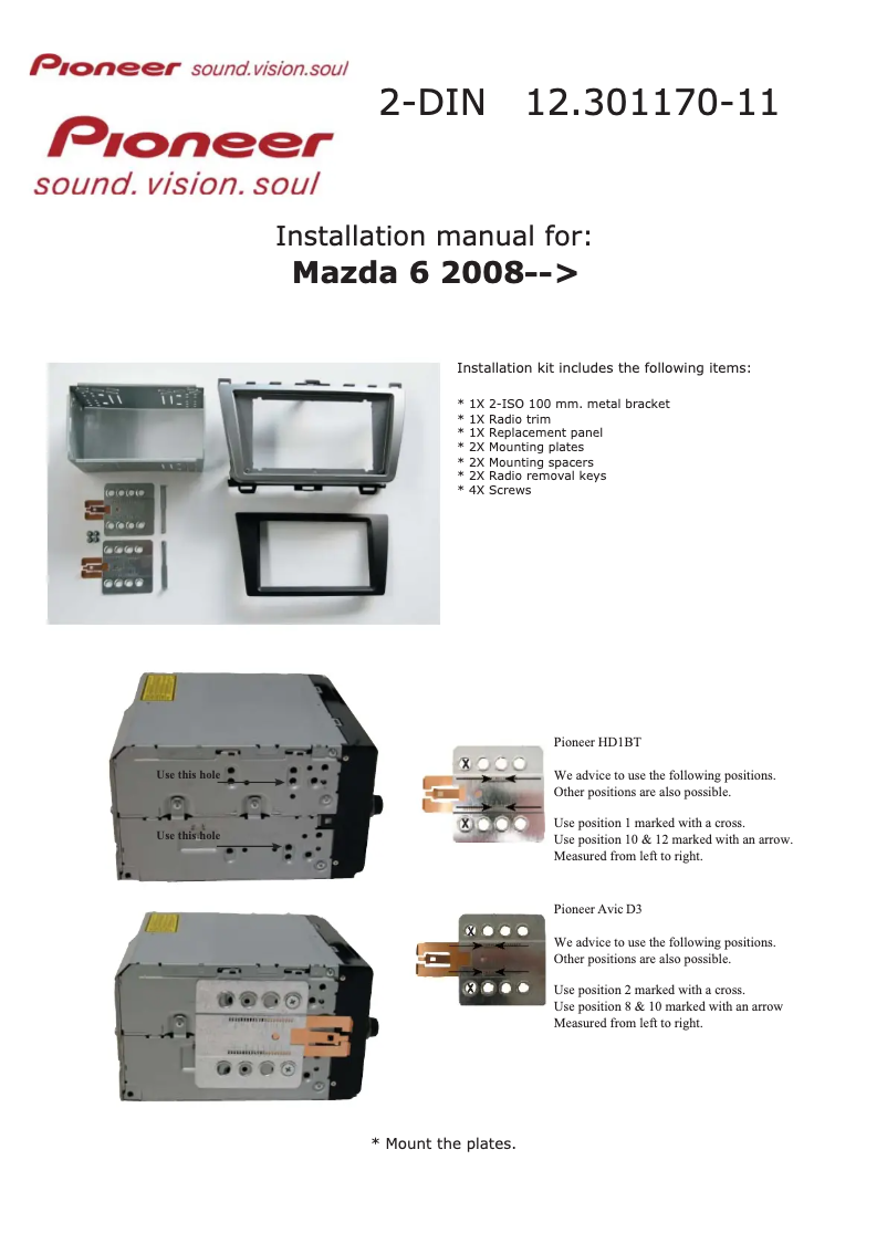 Image de la première page du manuel de l'appareil 12.301170-11