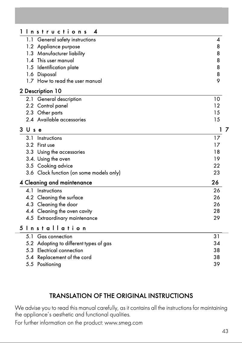 Image de la première page du manuel de l'appareil SF64M2GN