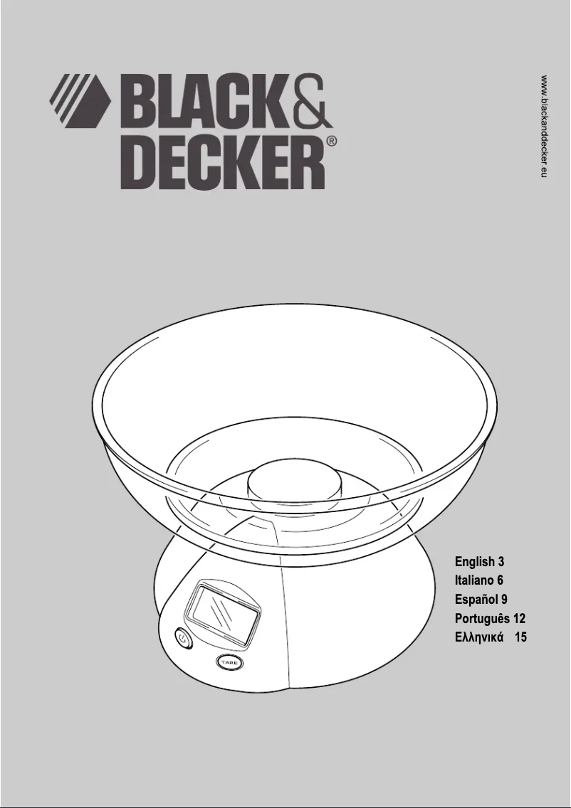 Page 1 de la notice Manuel utilisateur Black & Decker SK5500