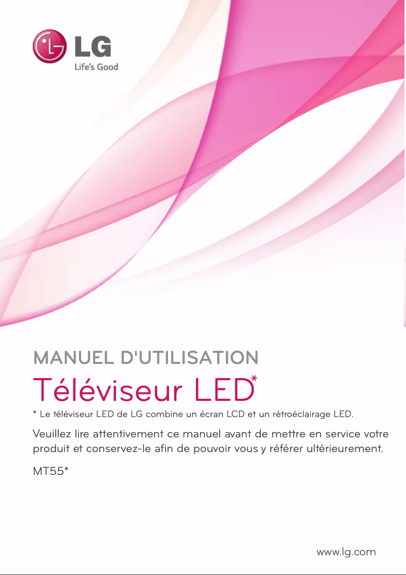 Image de la première page du manuel de l'appareil 24MT55D
