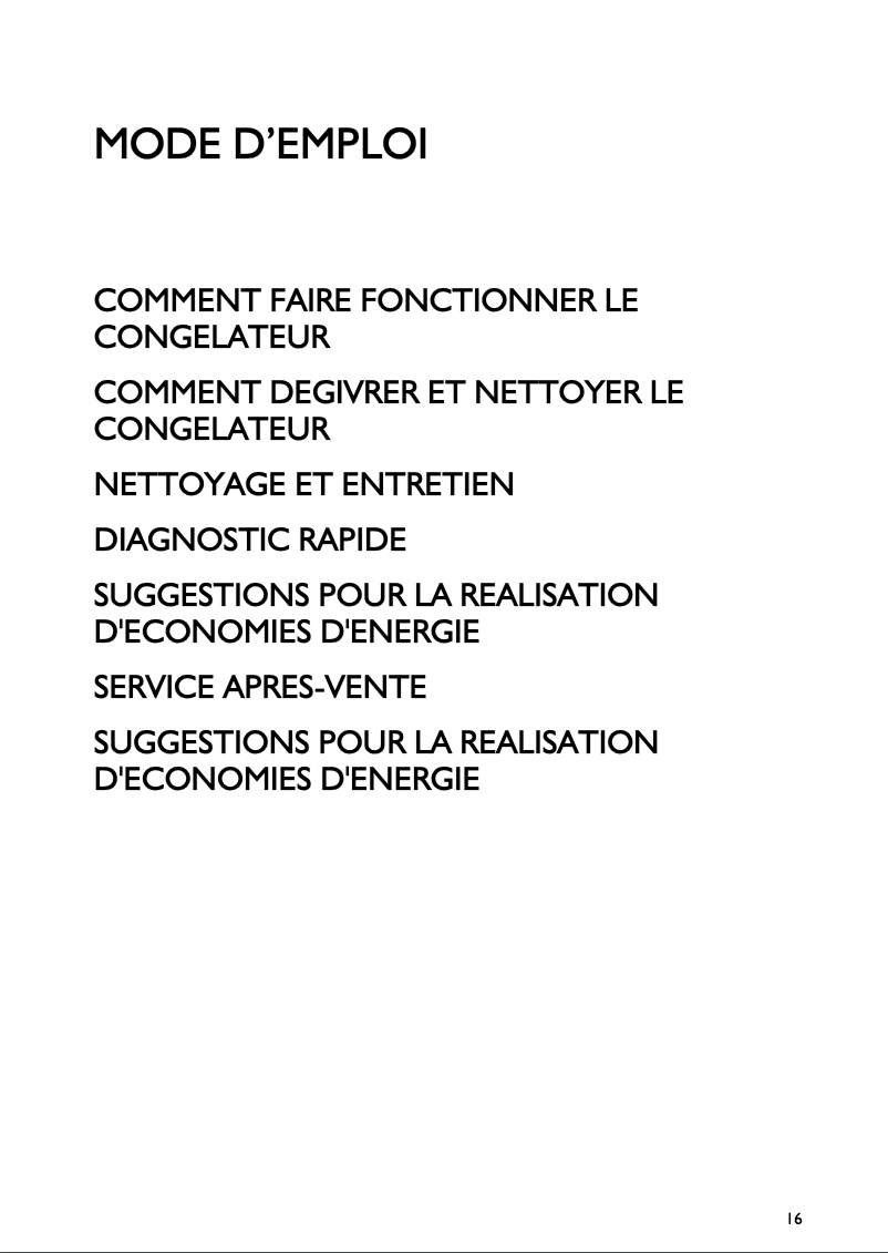Page n°1 - Manuel utilisateur Bauknecht GKIE 2873 A+