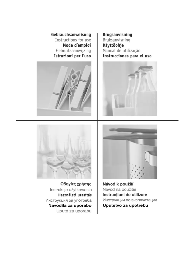 Page n°1 - Manuel utilisateur Bauknecht TK EVO 74B BW