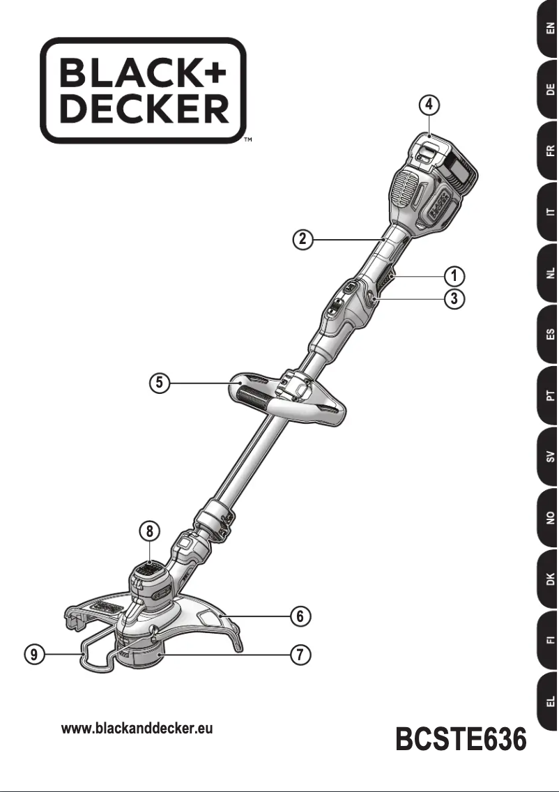 Page n°1 - Manuel utilisateur Black & Decker BCSTA536