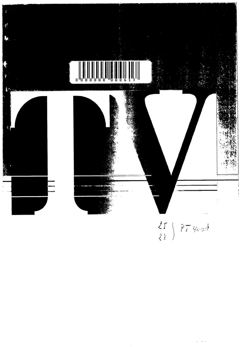 Image de la première page du manuel de l'appareil 25PT400A