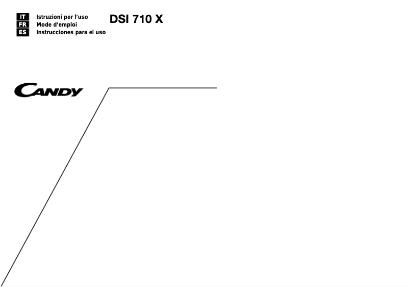Image de la première page du manuel de l'appareil LS DSI 710 X