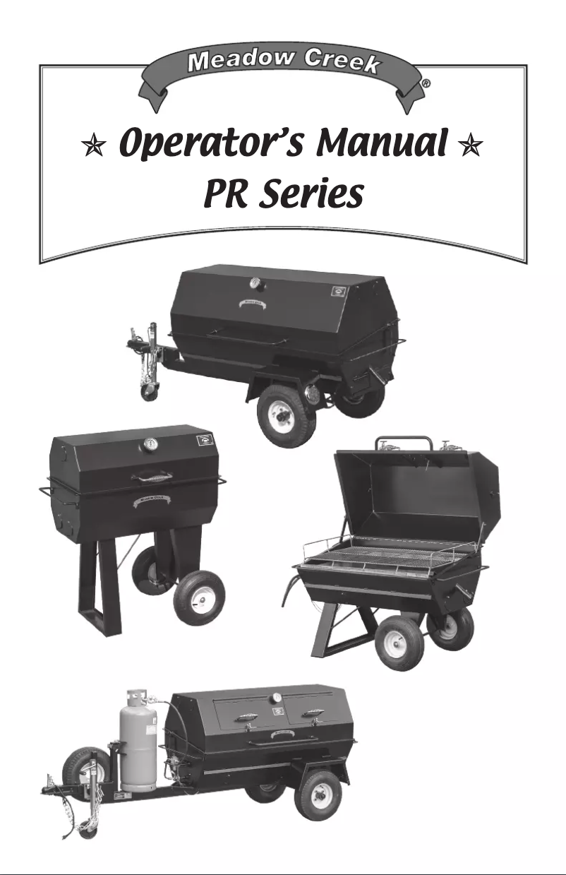 Page n°1 - Manuel utilisateur Meadow Creek PR72