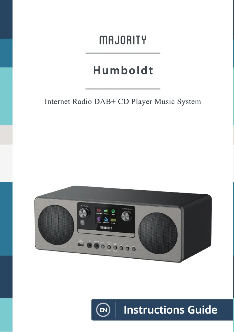 Page 1 de la notice Manuel utilisateur Majority Humboldt