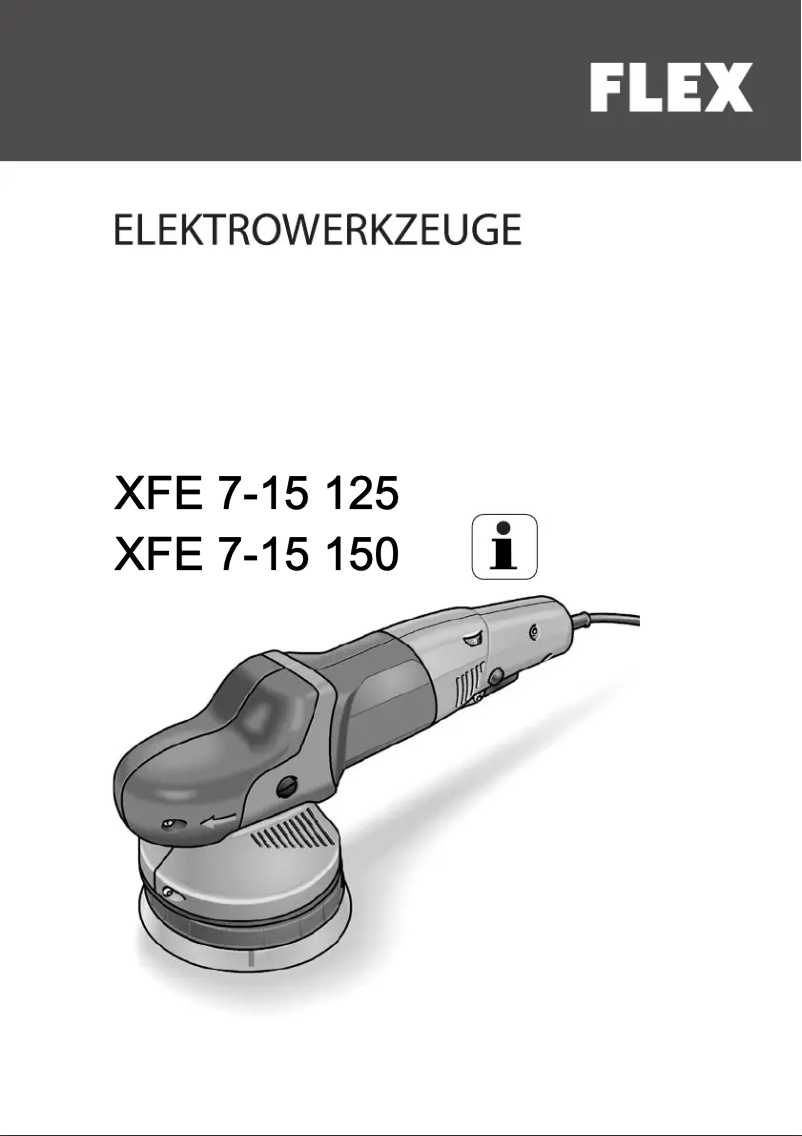 Página 1 del manual Manual de usuario Flex XFE 7-15 150