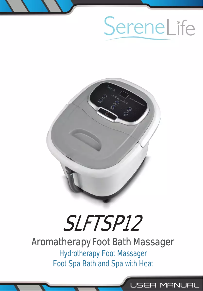 Page 1 de la notice Manuel utilisateur SereneLife SLFTSP12