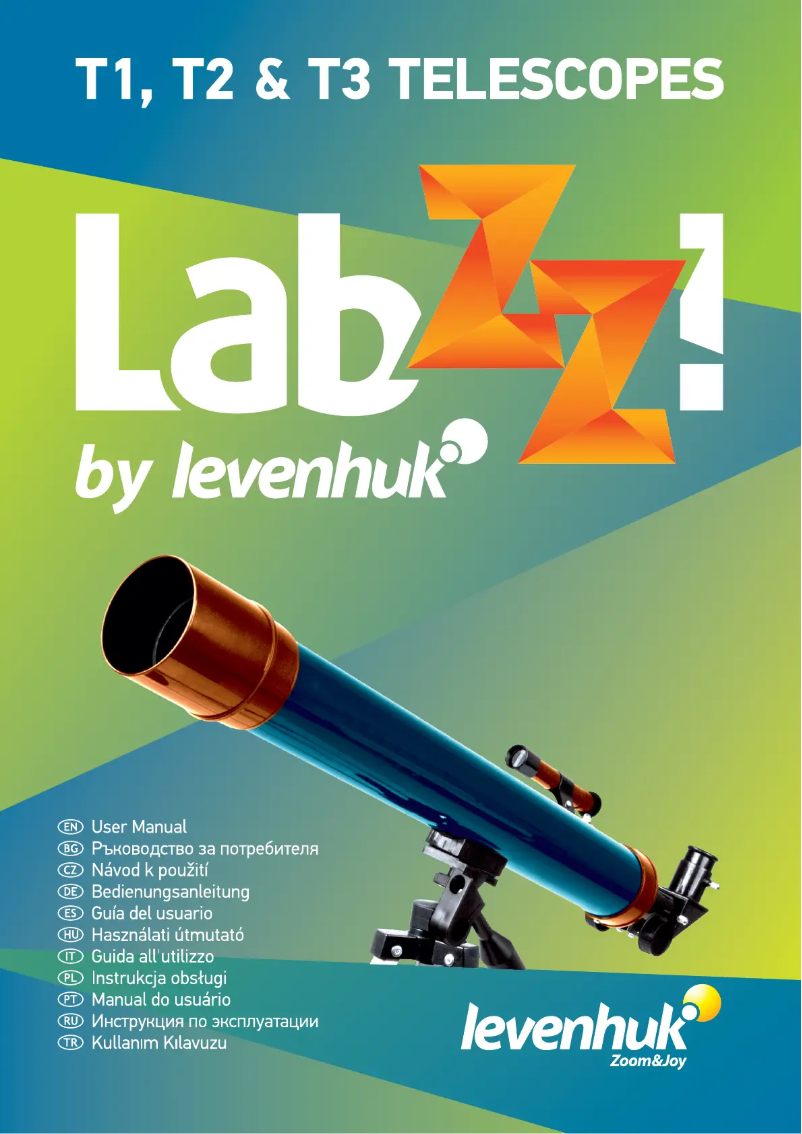 Page 1 de la notice Manuel utilisateur Levenhuk LabZZ T1