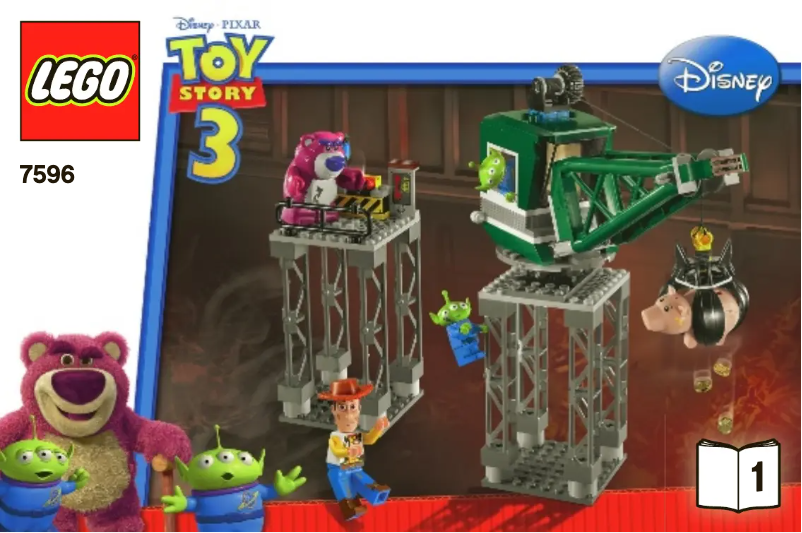 Page n°1 - Manuel utilisateur Lego Trash Compactor Escape