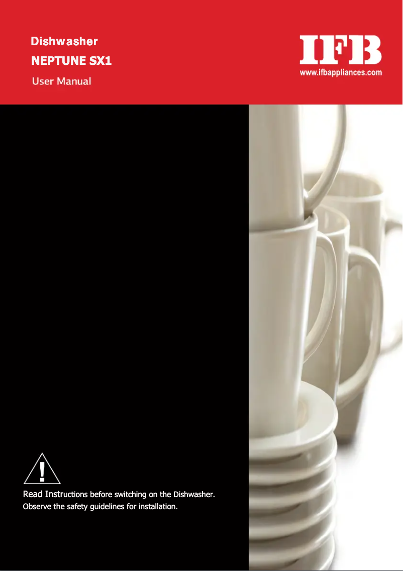 Image de la première page du manuel de l'appareil Neptune SX1