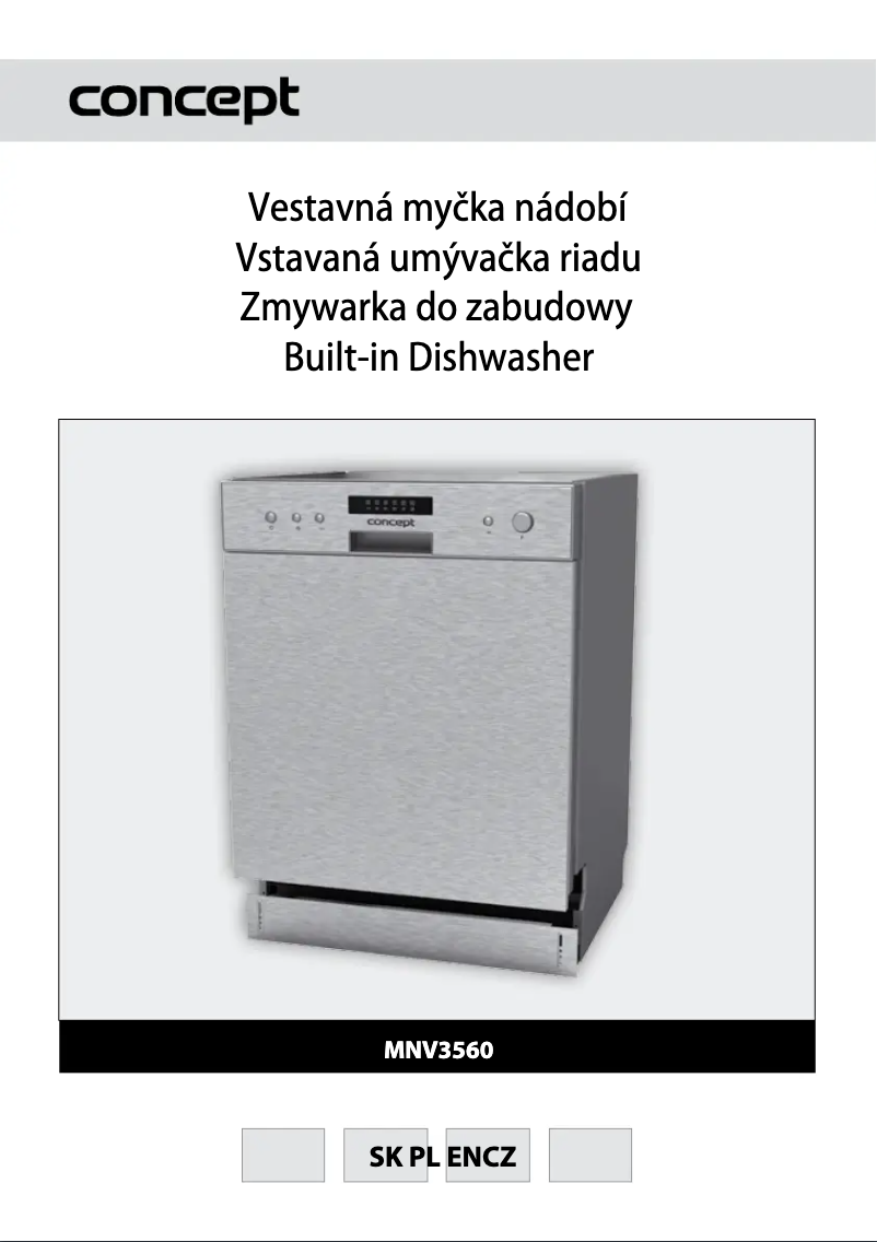 Page 1 de la notice Manuel utilisateur Concept MNV-3560