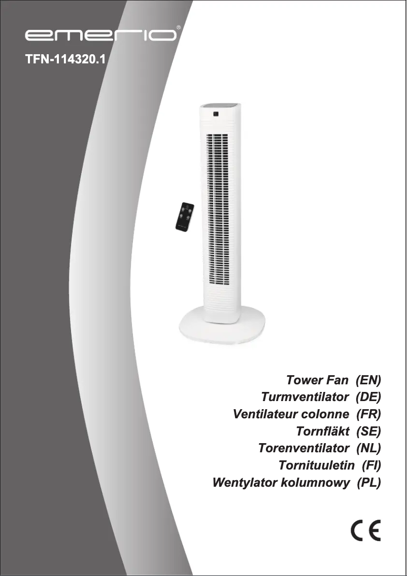 Image de la première page du manuel de l'appareil TFN-114320.1