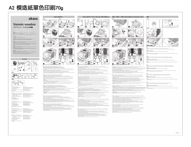 Image de la première page du manuel de l'appareil VenomVoodoo