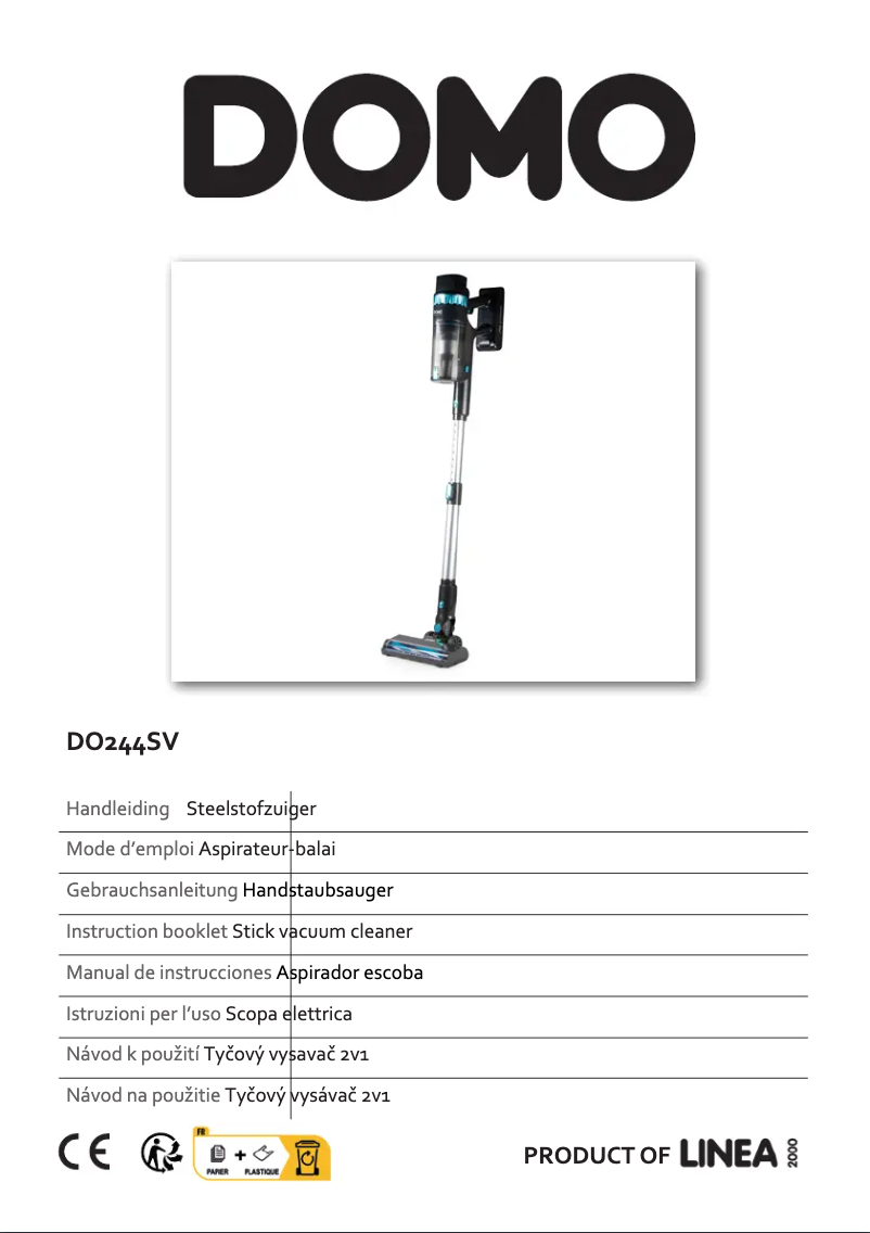 Page 1 de la notice Manuel utilisateur Domo DO244SV