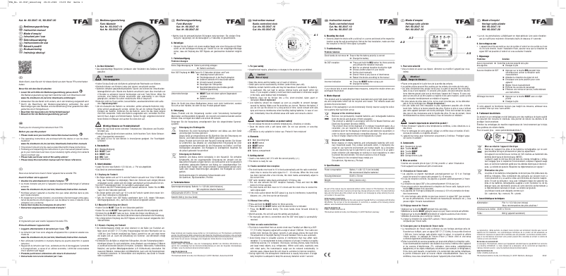 Página 1 del manual Manual de usuario TFA 60.3547.10