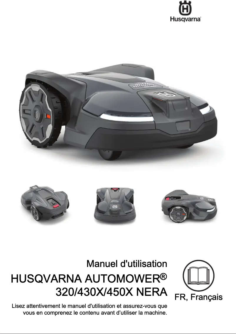 Page n°1 - Manuel utilisateur Husqvarna Automower 320 NERA