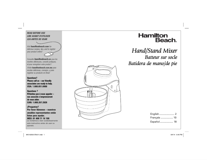 Image de la première page du manuel de l'appareil Power Deluxe 64695N