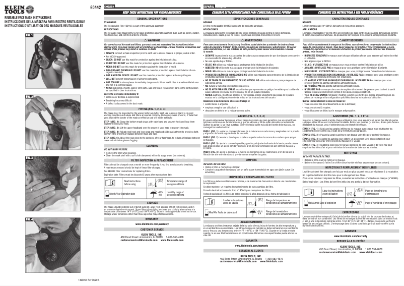 Image de la première page du manuel de l'appareil 60442