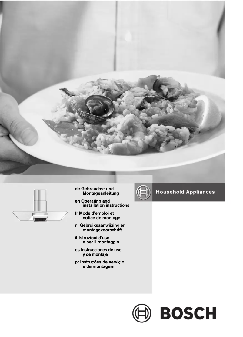 Page 1 de la notice Manuel utilisateur Bosch DWA093551