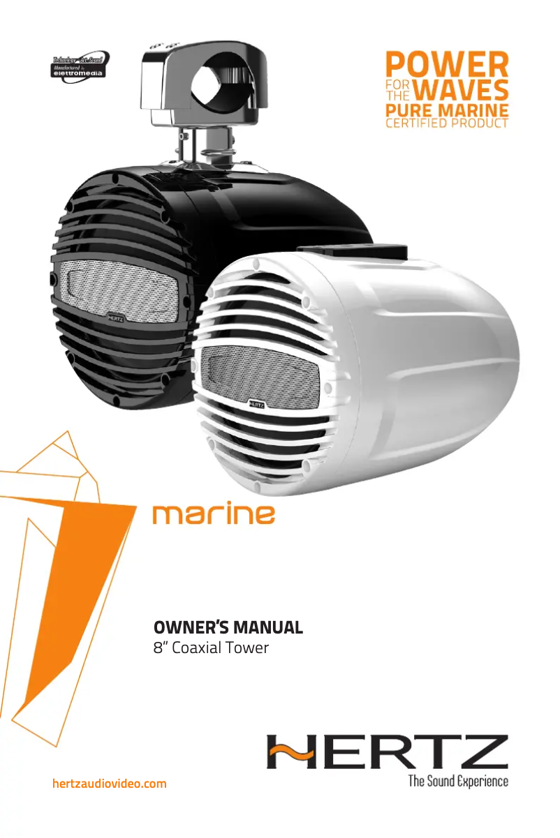 Page 1 de la notice Manuel utilisateur Hertz HTX 8 M-FL-W