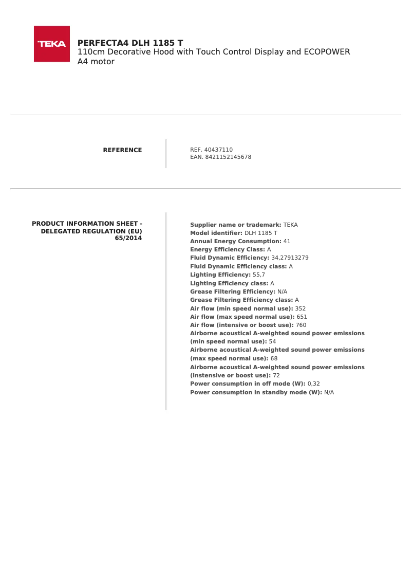 Image de la première page du manuel de l'appareil DLH 985 T