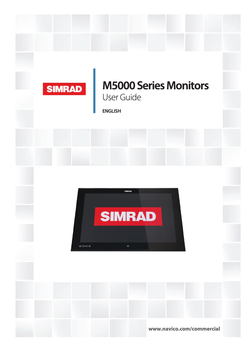 Page n°1 - Manuel utilisateur Simrad M5000
