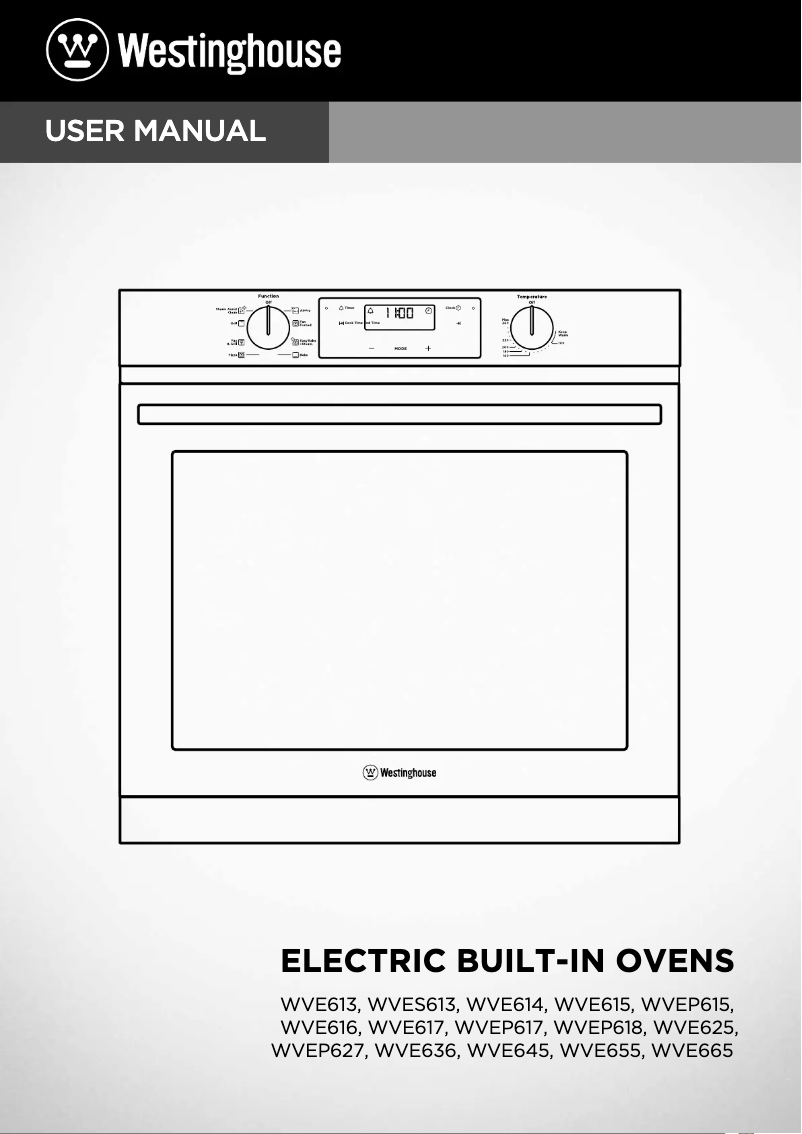 Image de la première page du manuel de l'appareil WVE625