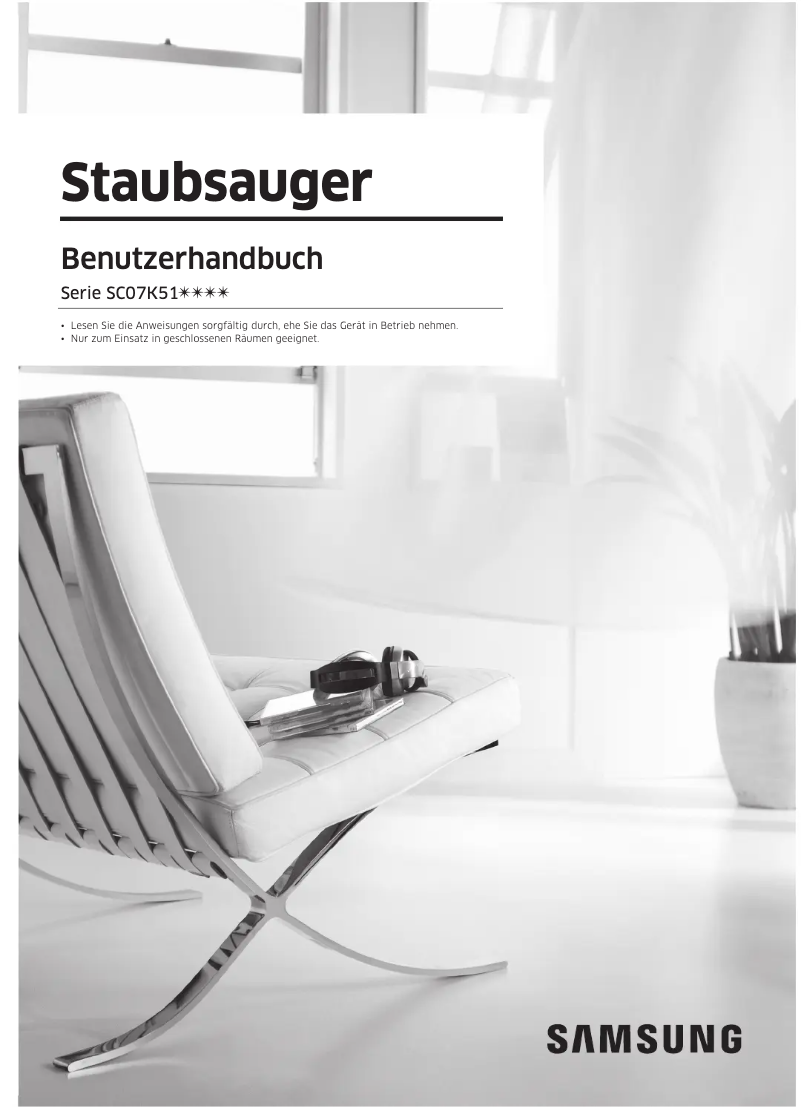 Page n°1 - Manuel utilisateur Samsung SC07K51F0V
