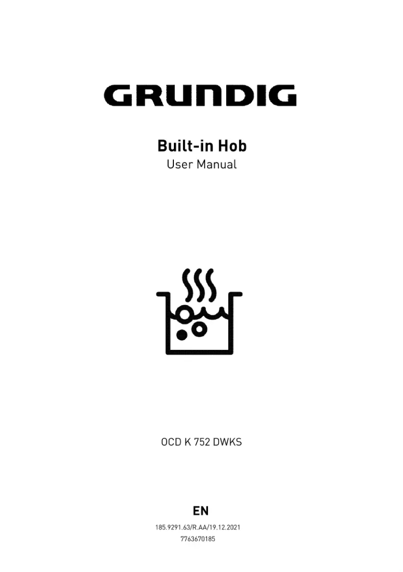 Page 1 de la notice Manuel utilisateur Grundig OCD K 752 DWKS