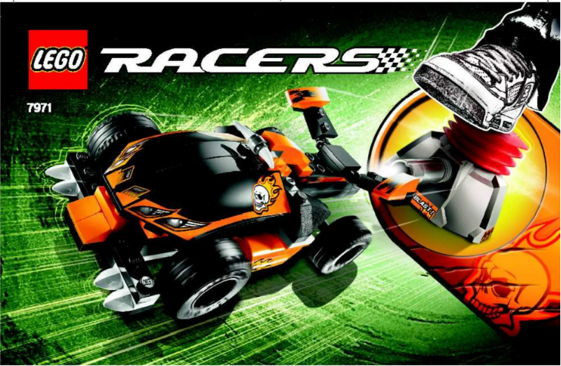 Page 1 de la notice Manuel utilisateur Lego Racers 7971