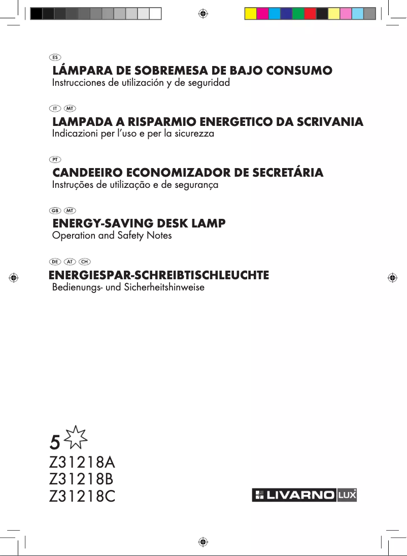 Image de la première page du manuel de l'appareil IAN 073280