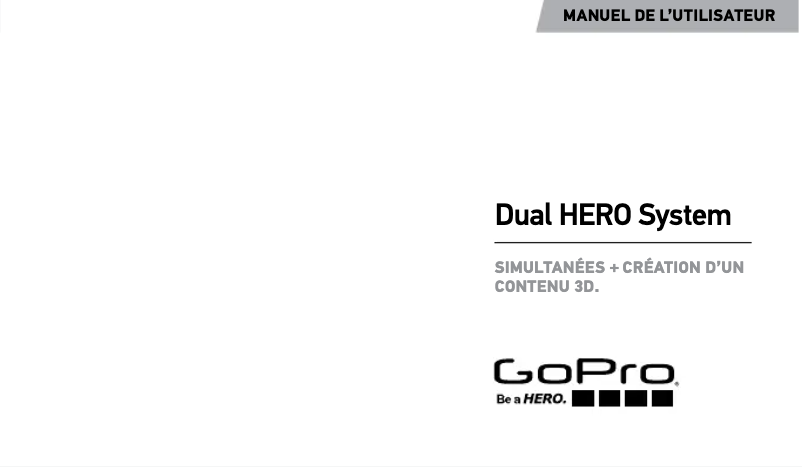 Página 1 del manual Manual de usuario GoPro Dual HERO System