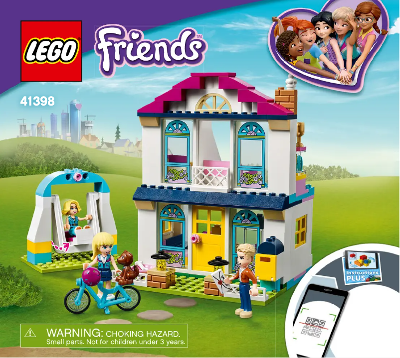 Page 1 de la notice Manuel utilisateur Lego Friends 41398