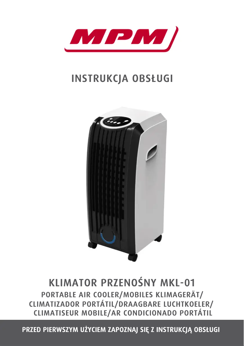 Page 1 de la notice Manuel utilisateur MPM MKL-01