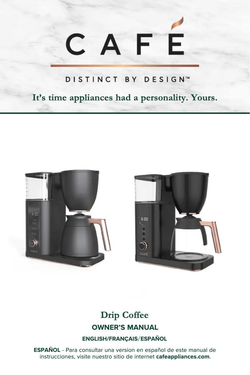 Page n°1 - Manuel utilisateur GE C7CDABS3RD3