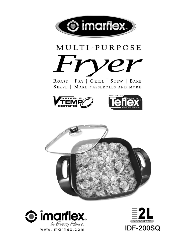 Page n°1 - Manuel utilisateur Imarflex IDF-200SQ