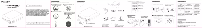 Page 1 de la notice Manuel utilisateur iconBIT FTB12000DUO
