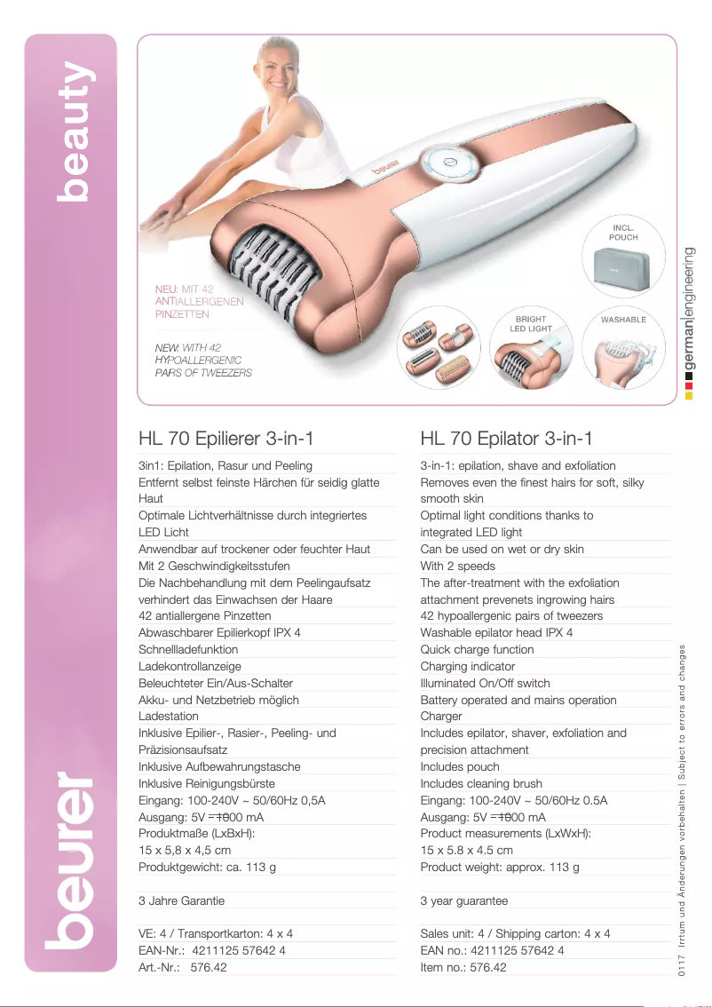 Image de la première page du manuel de l'appareil HL 70